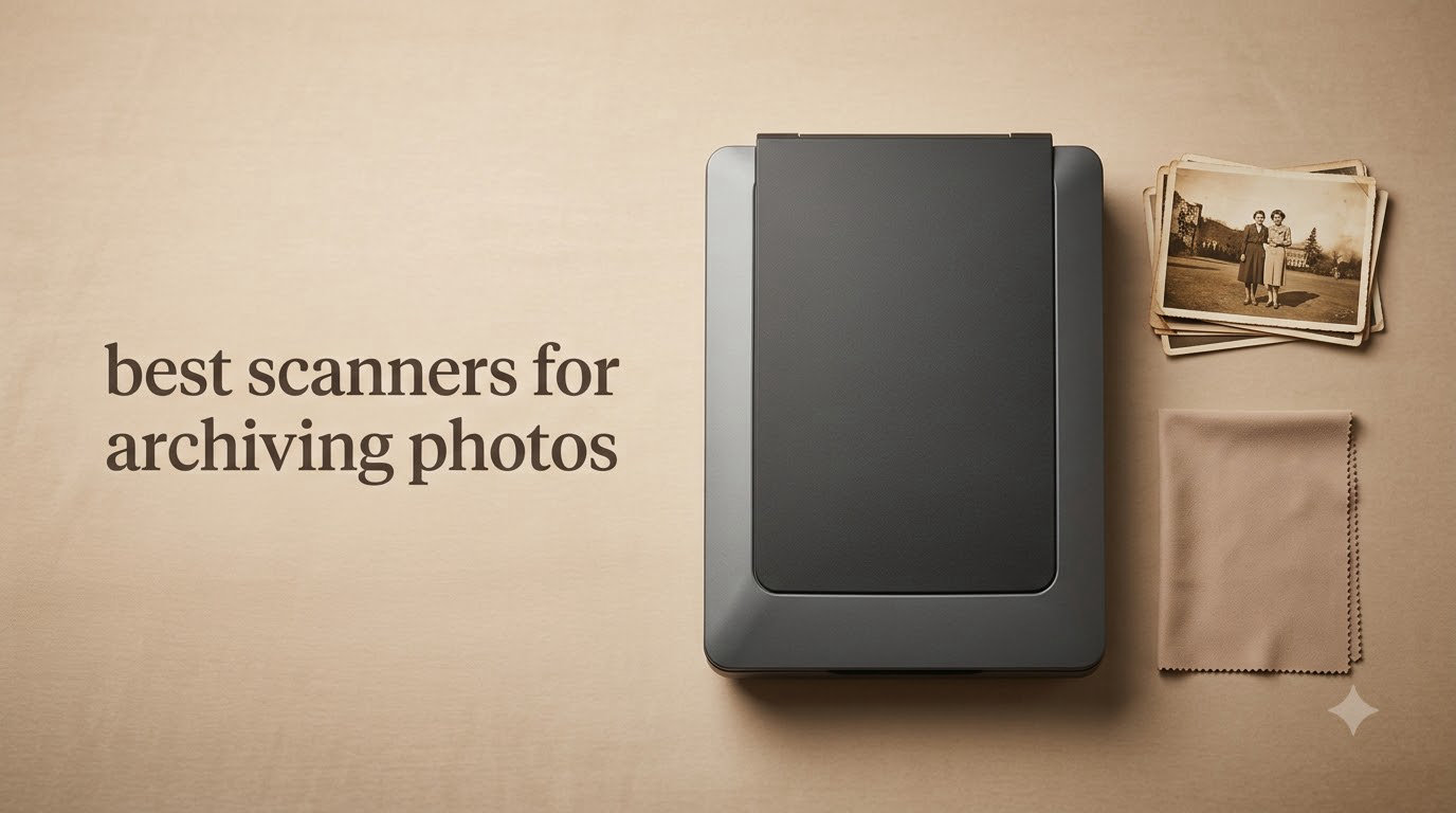 best scanners for archiving photos