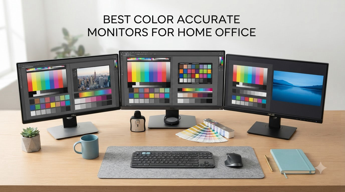 best color accurate monitors for home office