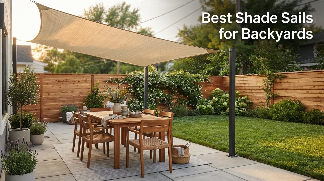 Best Shade Sails for Backyards