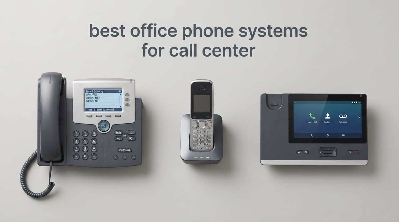 best office phone systems for call center