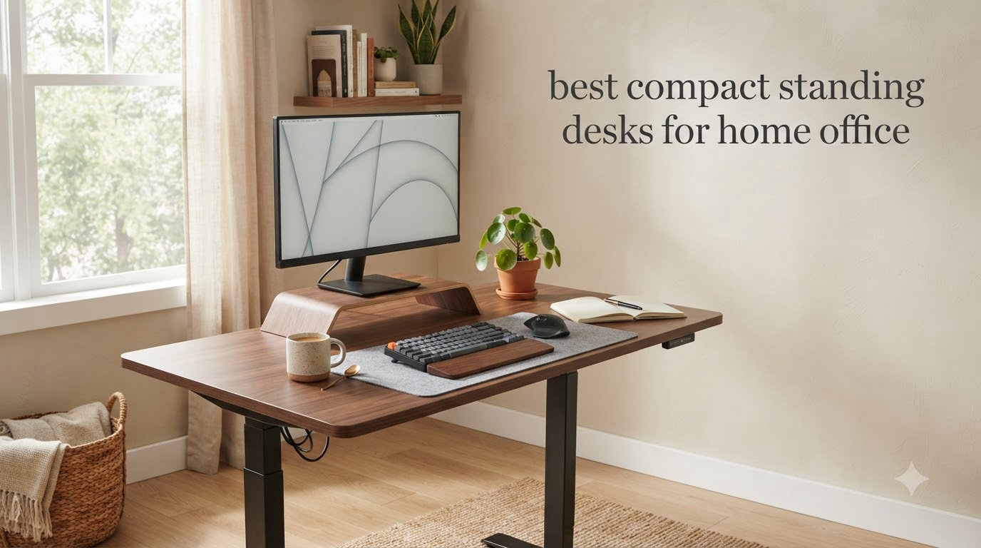 best compact standing desks for home office