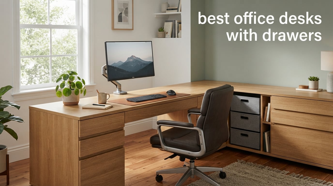best office desks with drawers