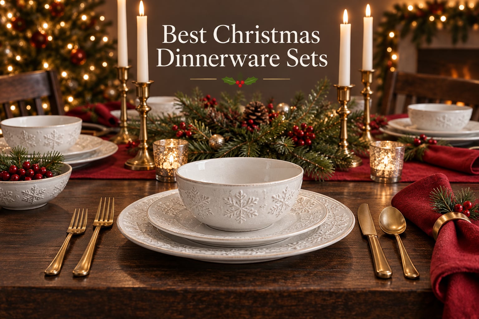 Best Christmas Dinnerware Sets