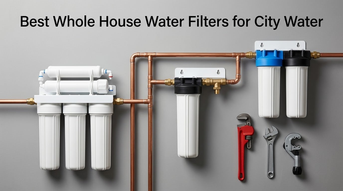 Best Whole House Water Filters for City Water