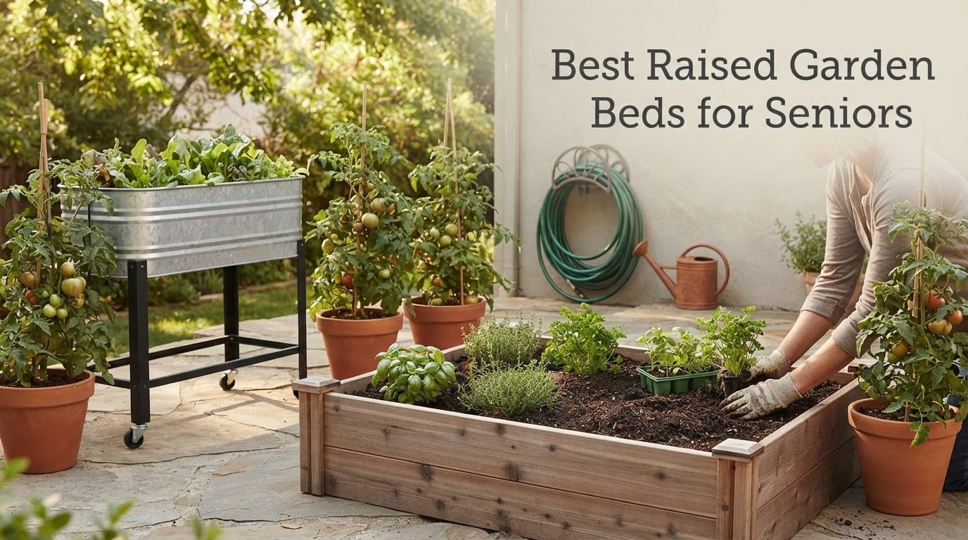 Best Raised Garden Beds for Seniors