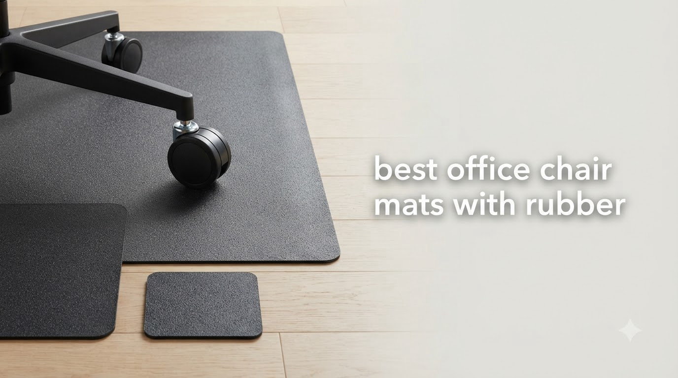 best office chair mats with rubber