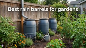 Best rain barrels for gardens