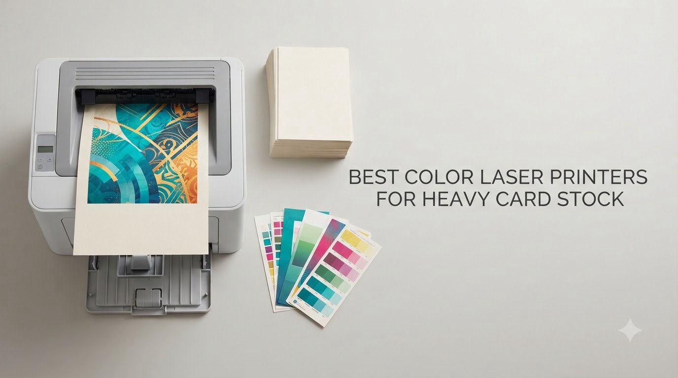 best color laser printers for heavy card stock