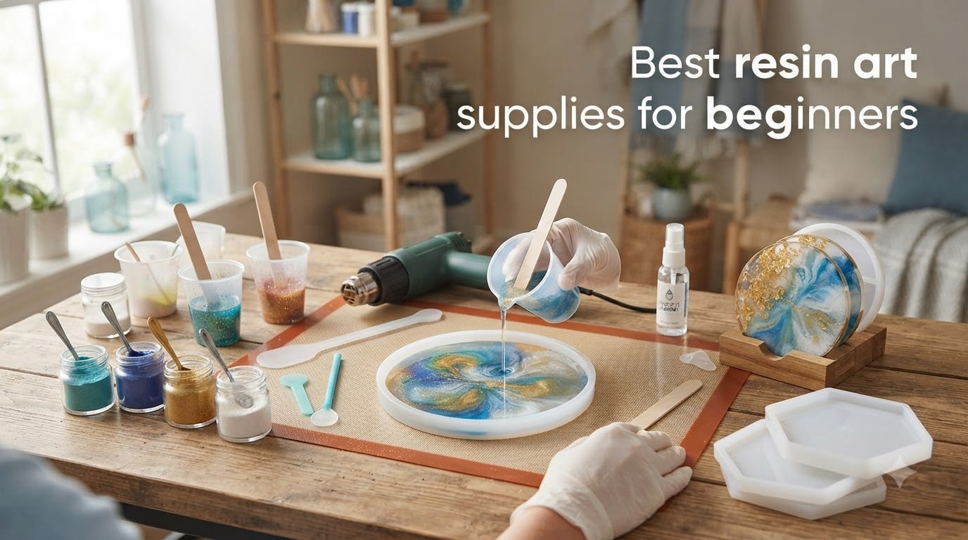 Best resin art supplies for beginners