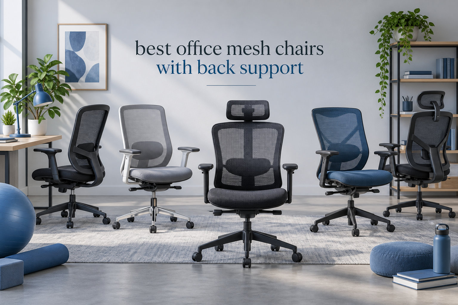 best office mesh chairs with back support