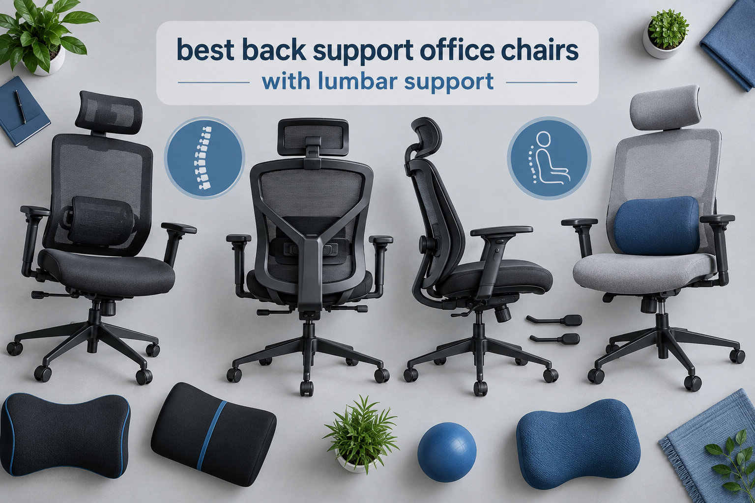 best back support office chairs with lumbar support