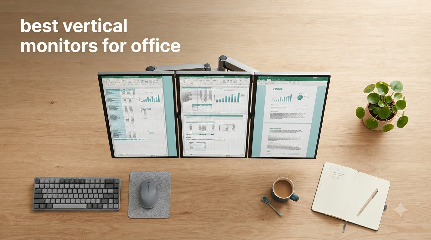 best vertical monitors for office