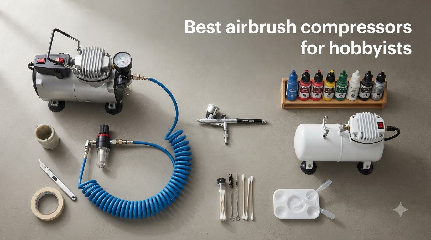 Best airbrush compressors for hobbyists