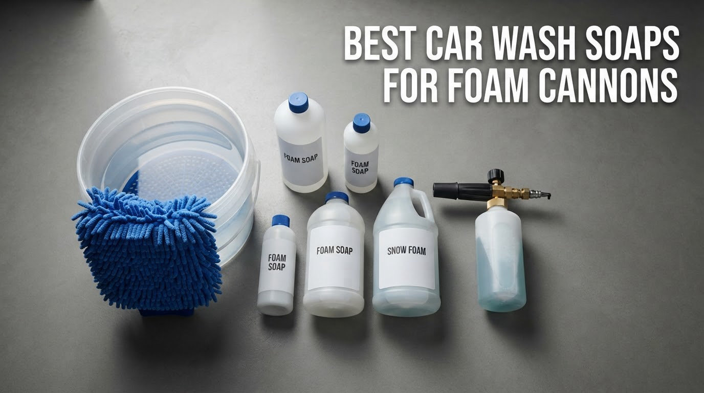 best car wash soaps for foam cannons