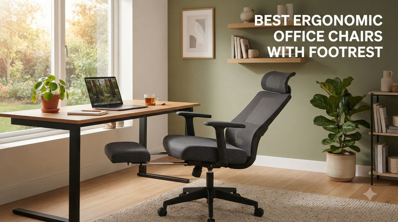 best ergonomic office chairs with footrest
