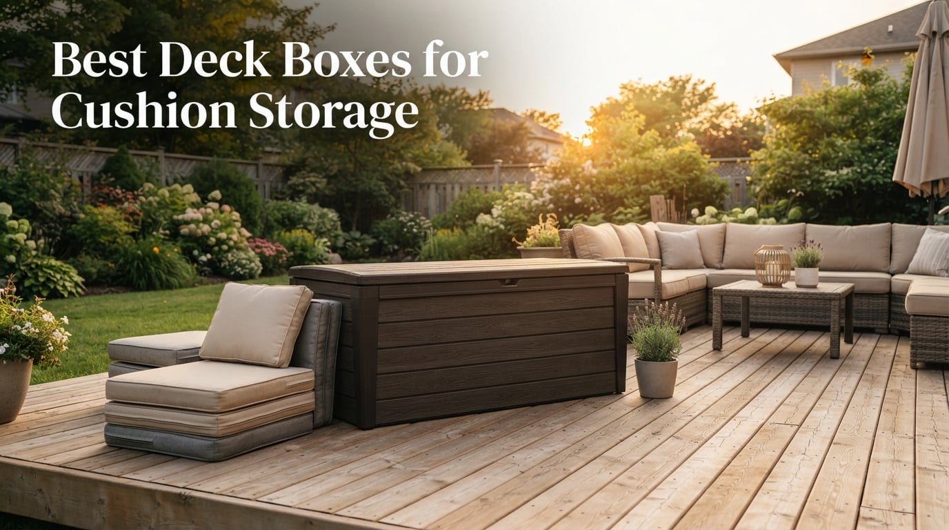 Best Deck Boxes for Cushion Storage