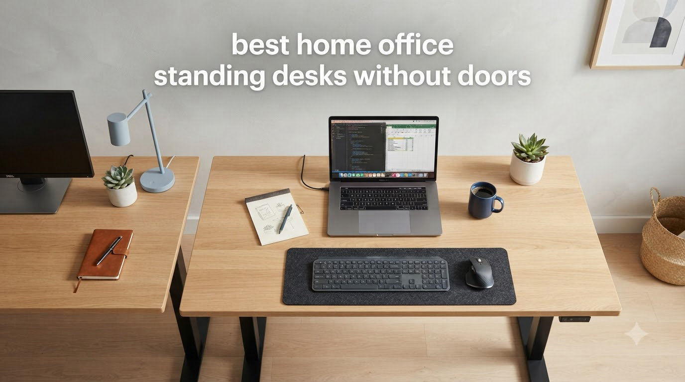 best home office standing desks without doors
