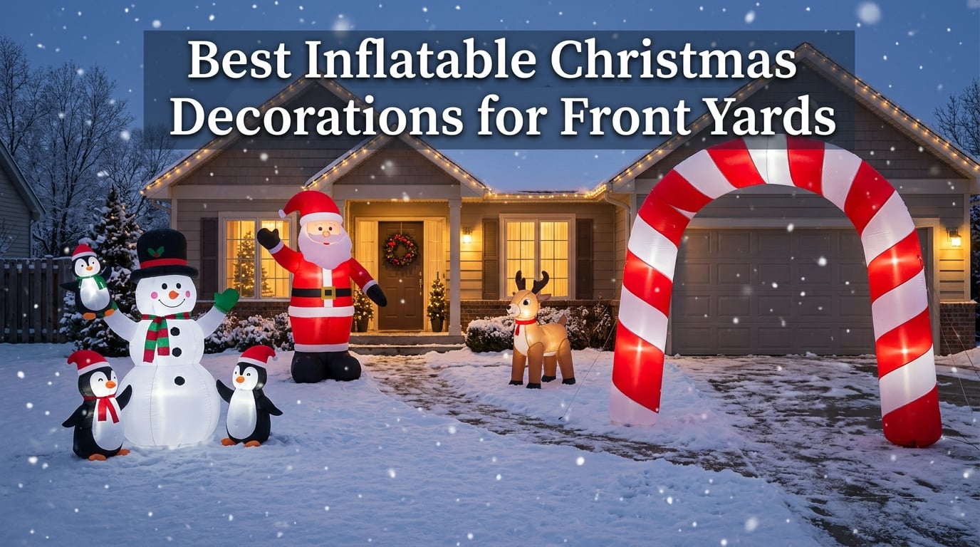 Best Inflatable Christmas Decorations for Front Yards