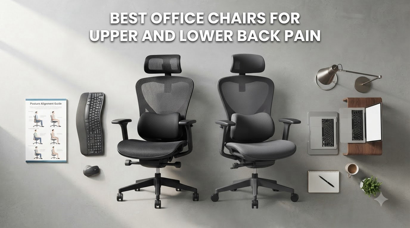 best office chairs for upper and lower back pain
