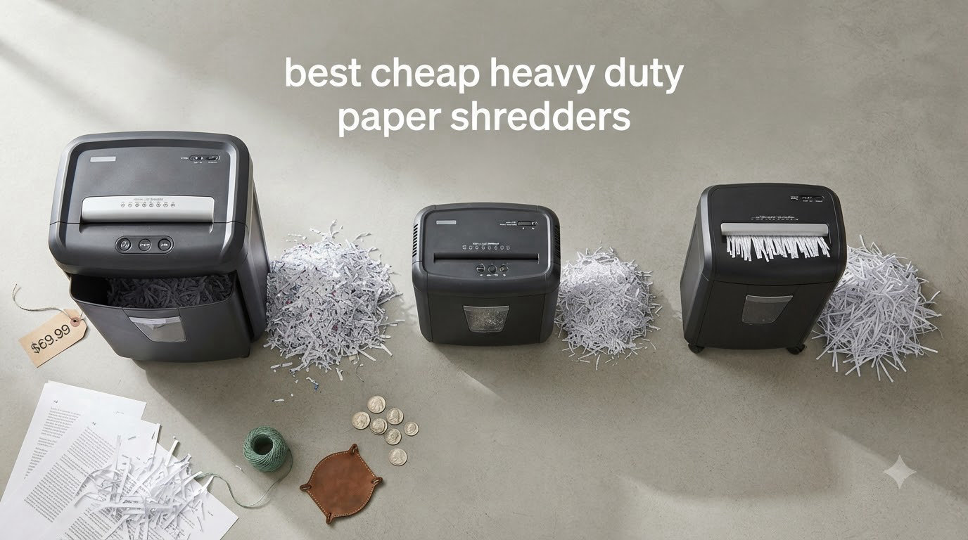 best cheap heavy duty paper shredders