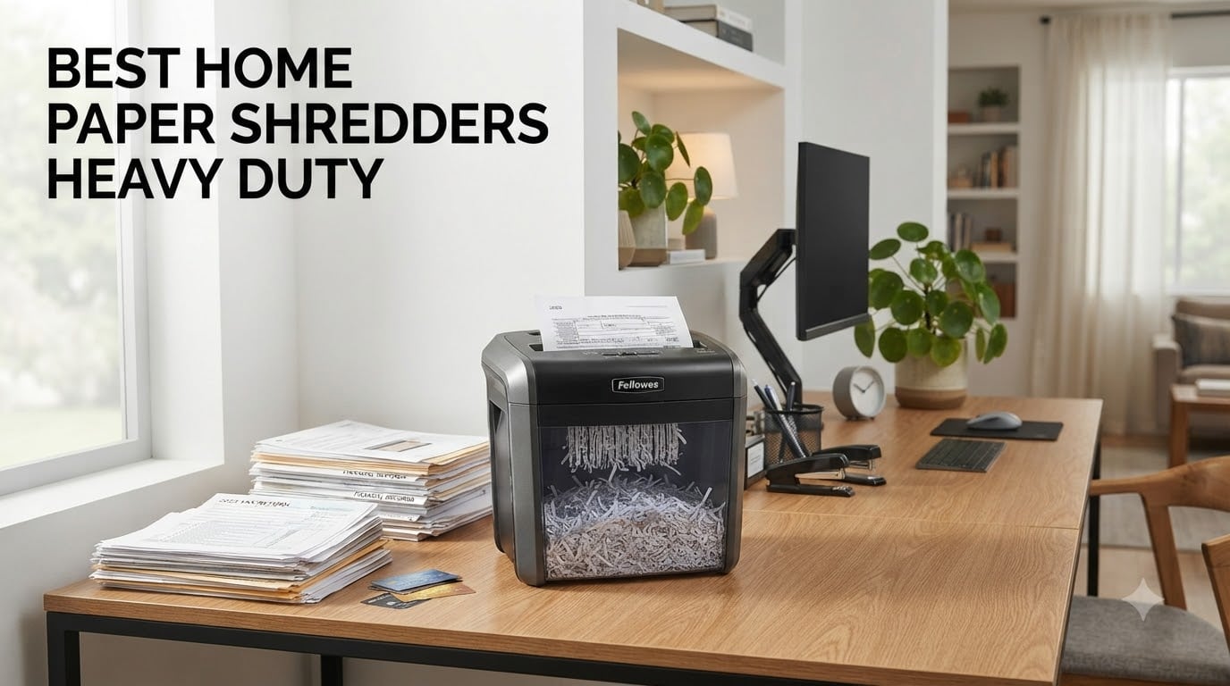 best home paper shredders heavy duty