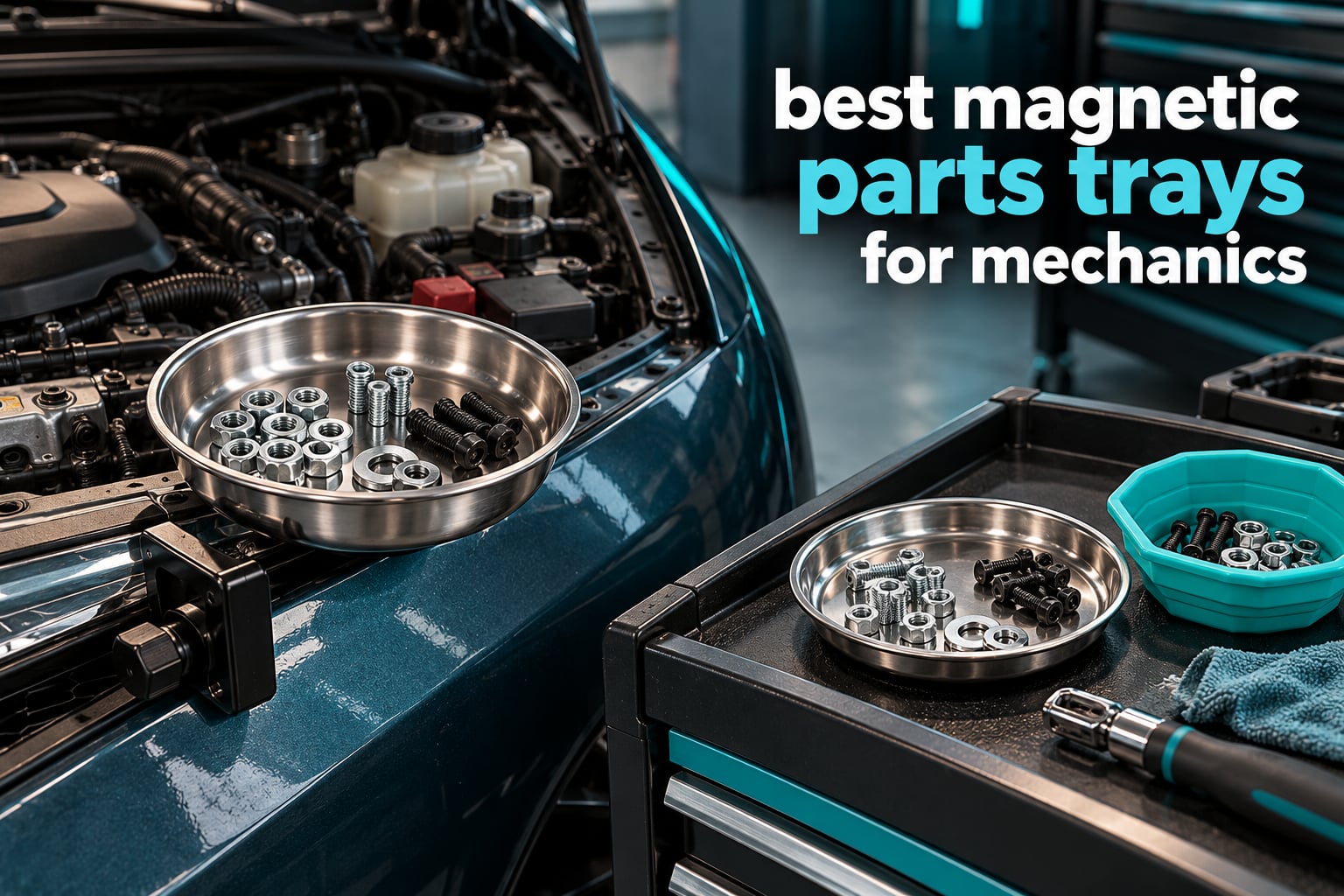 best magnetic parts trays for mechanics