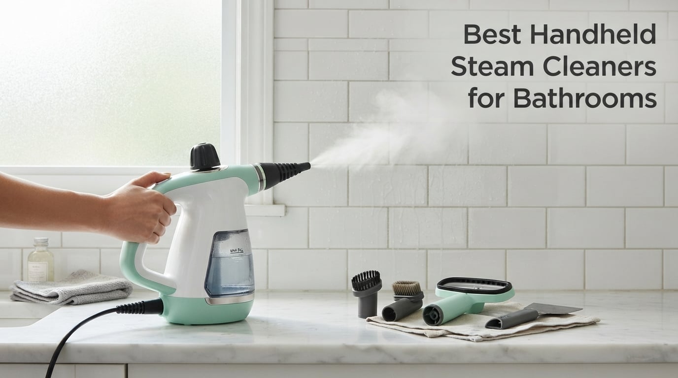 Best Handheld Steam Cleaners for Bathrooms