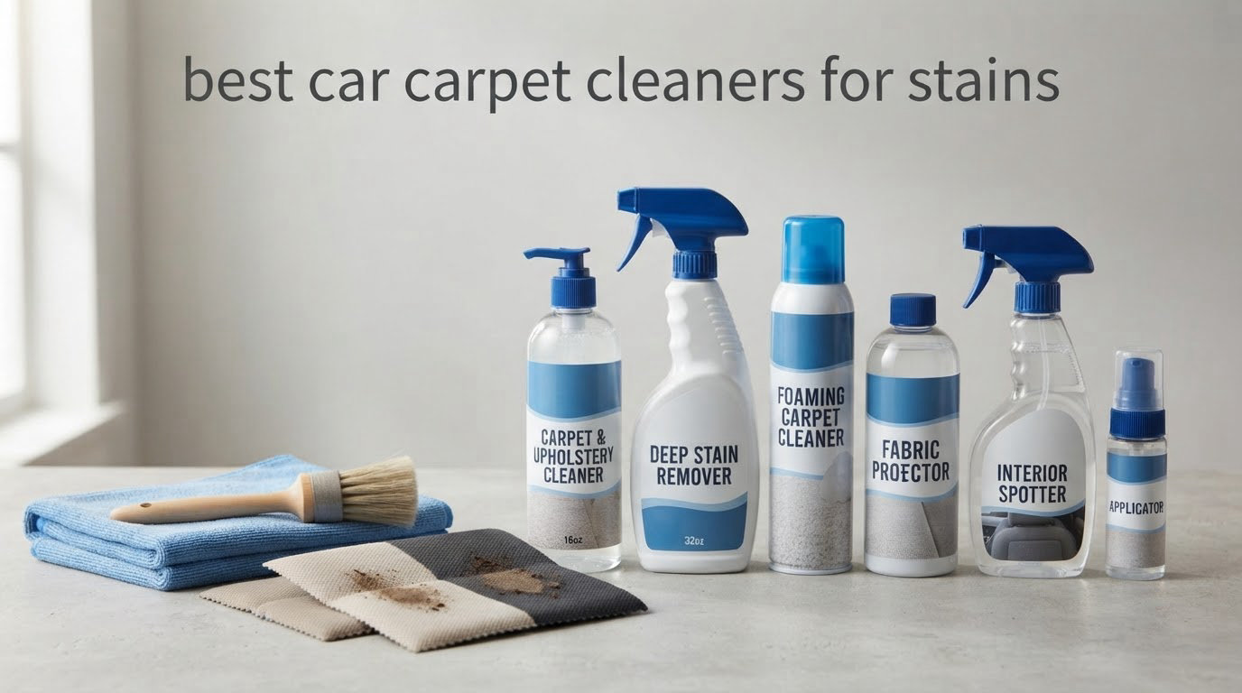 best car carpet cleaners for stains
