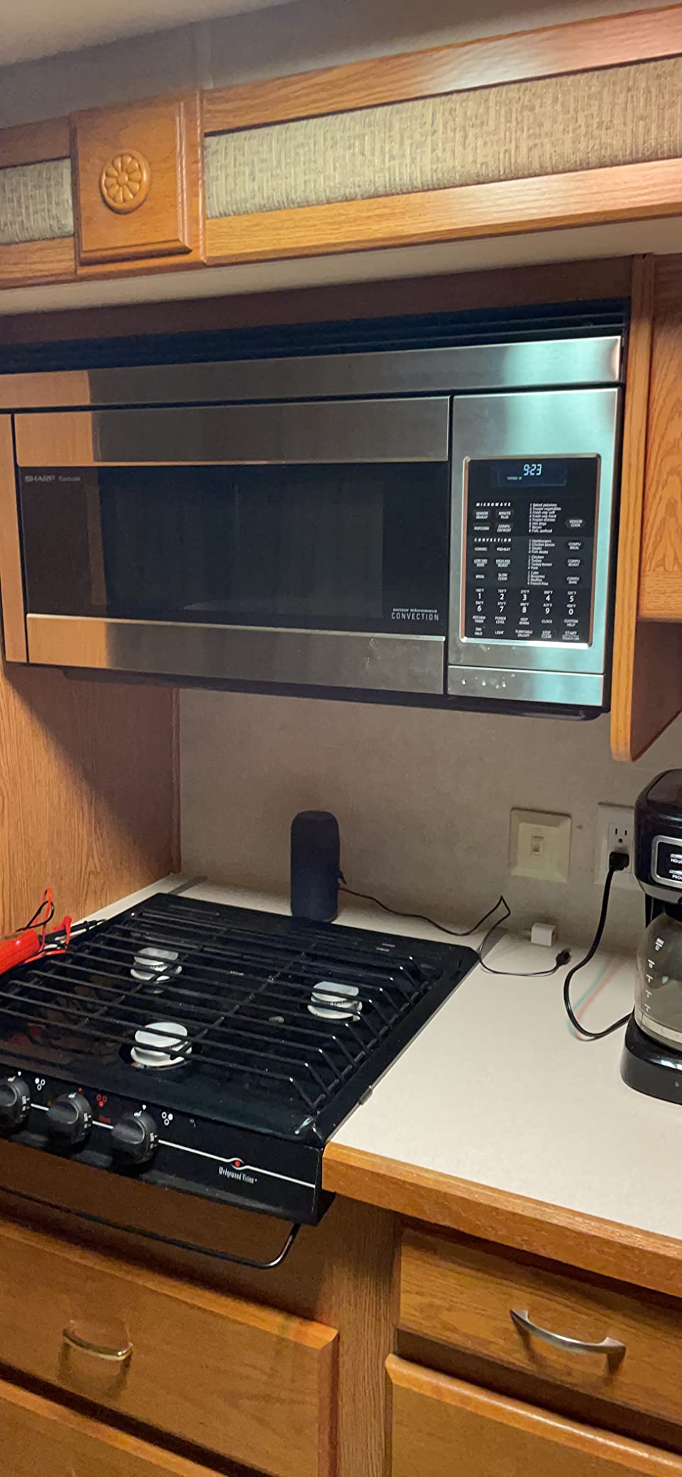 Sharp R1874T 30 in. 1.1 cu. ft. Over the Range Convection Microwave Oven customer photo 2