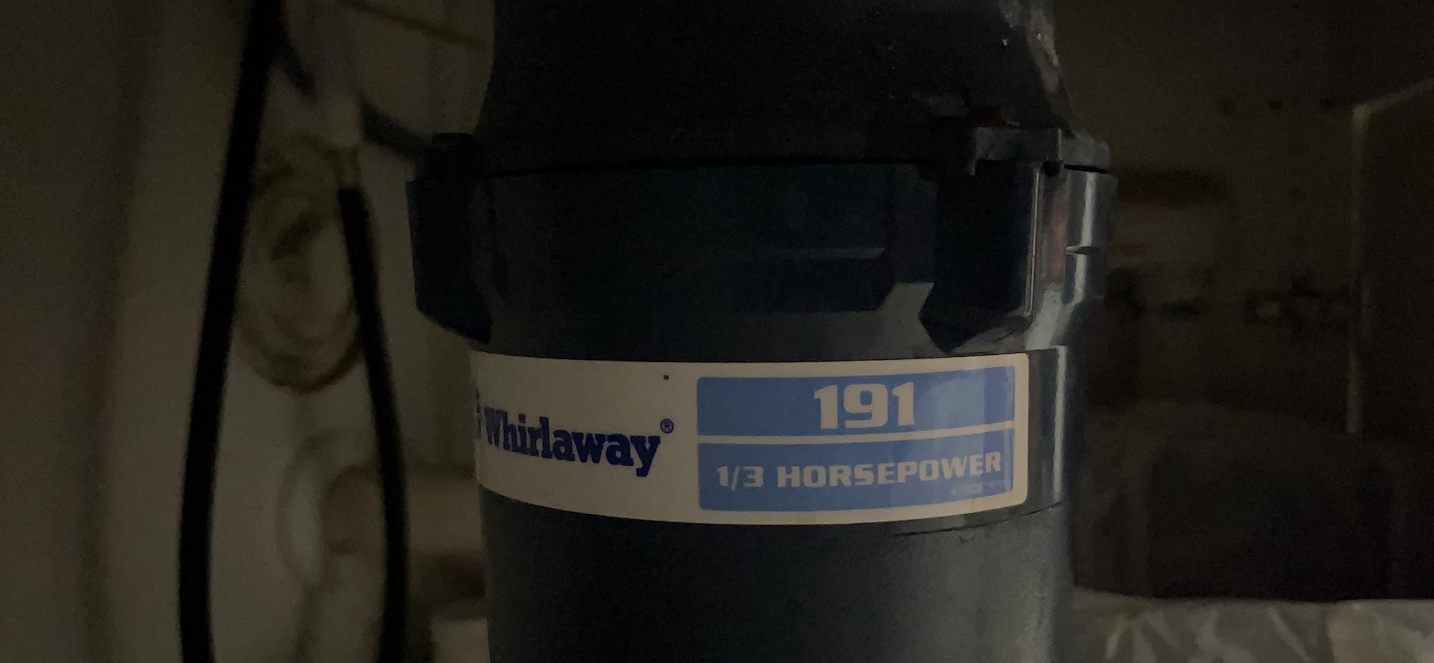 Whirlaway 191 1/3 Horsepower Garbage Disposal customer photo 1