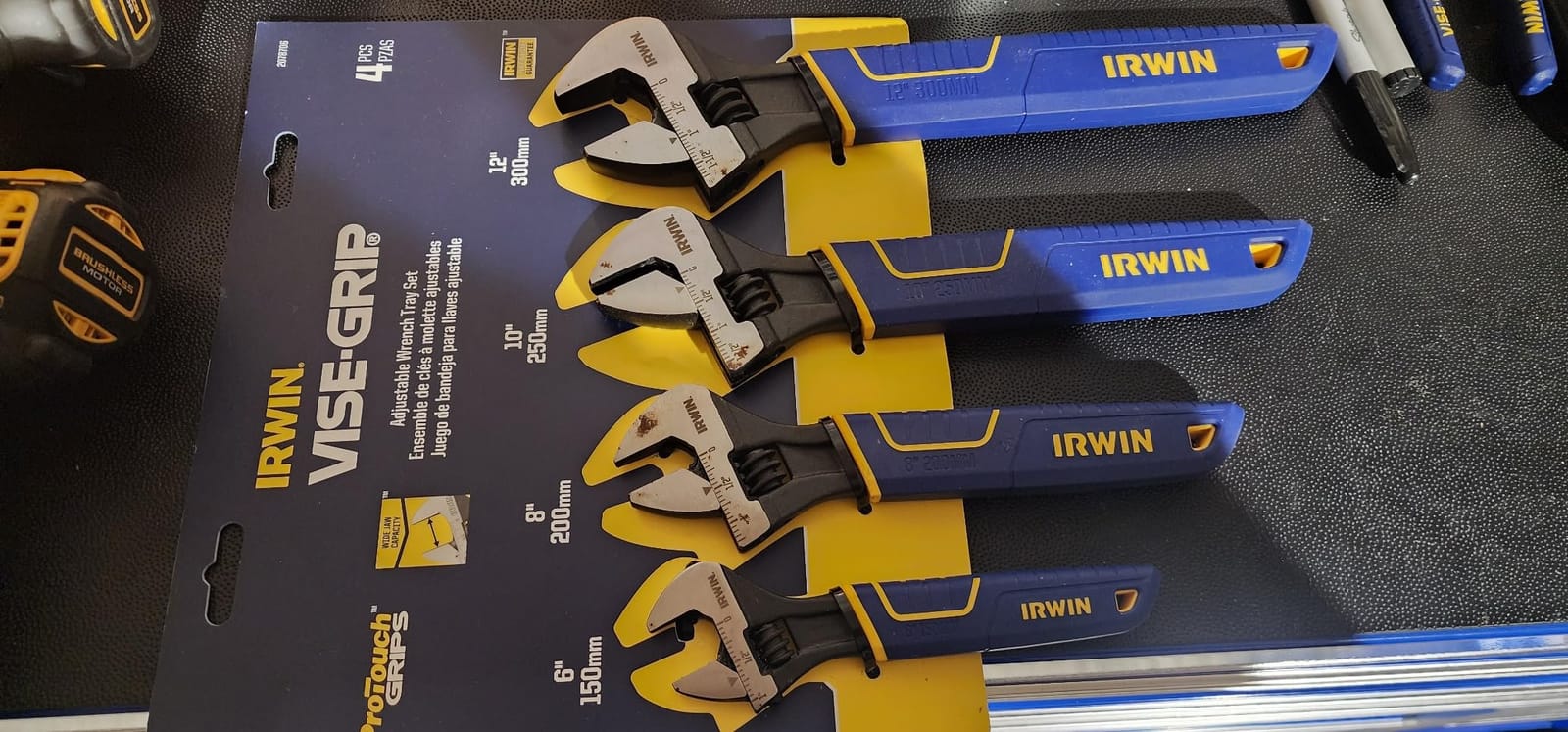 IRWIN Vise-Grip Adjustable Wrench Set, SAE/MM, 4-Piece (2078706) customer photo 1