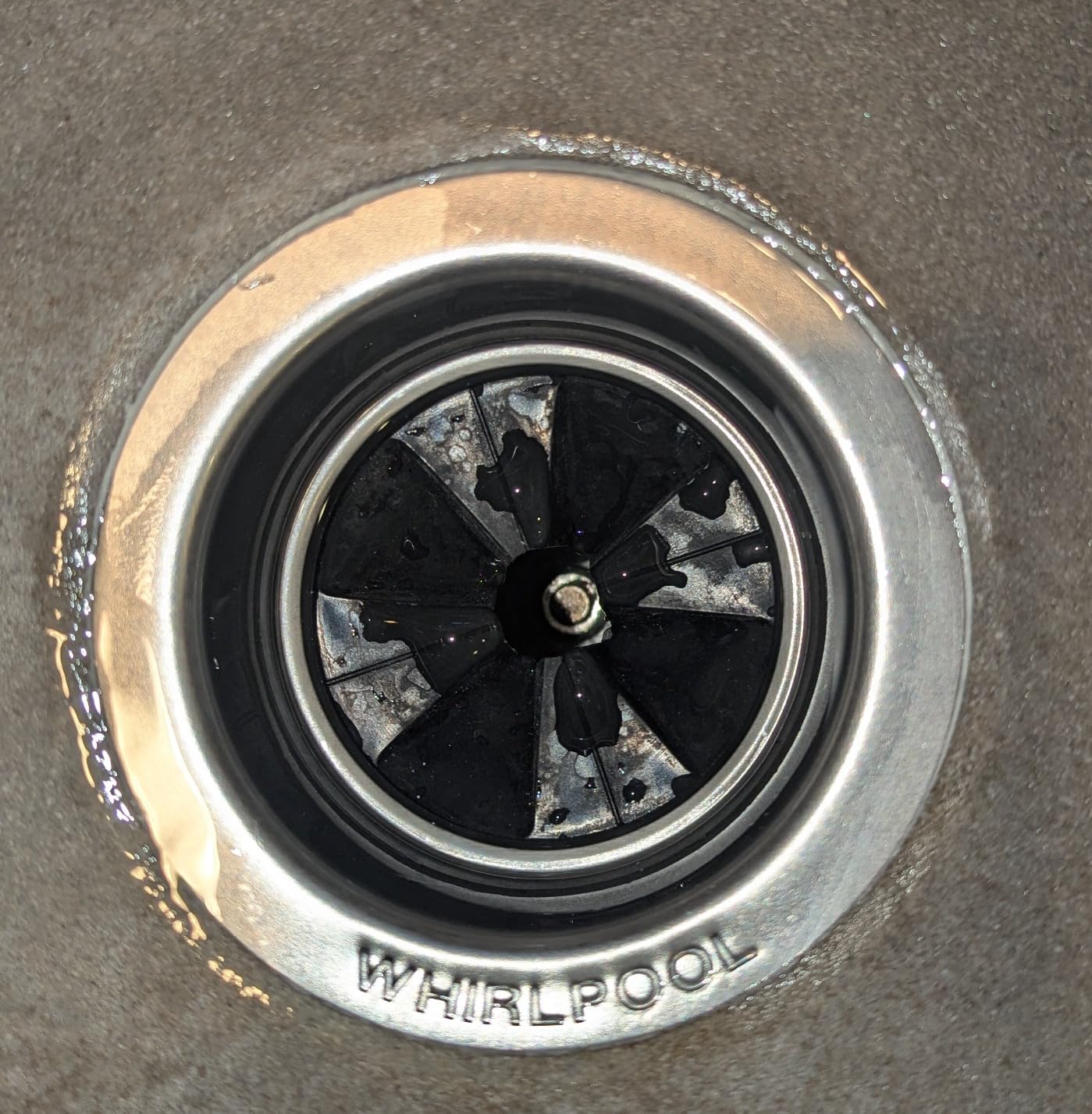 Whirlpool GC1000XE 1/3 hp in Sink Disposer, Black customer photo 2