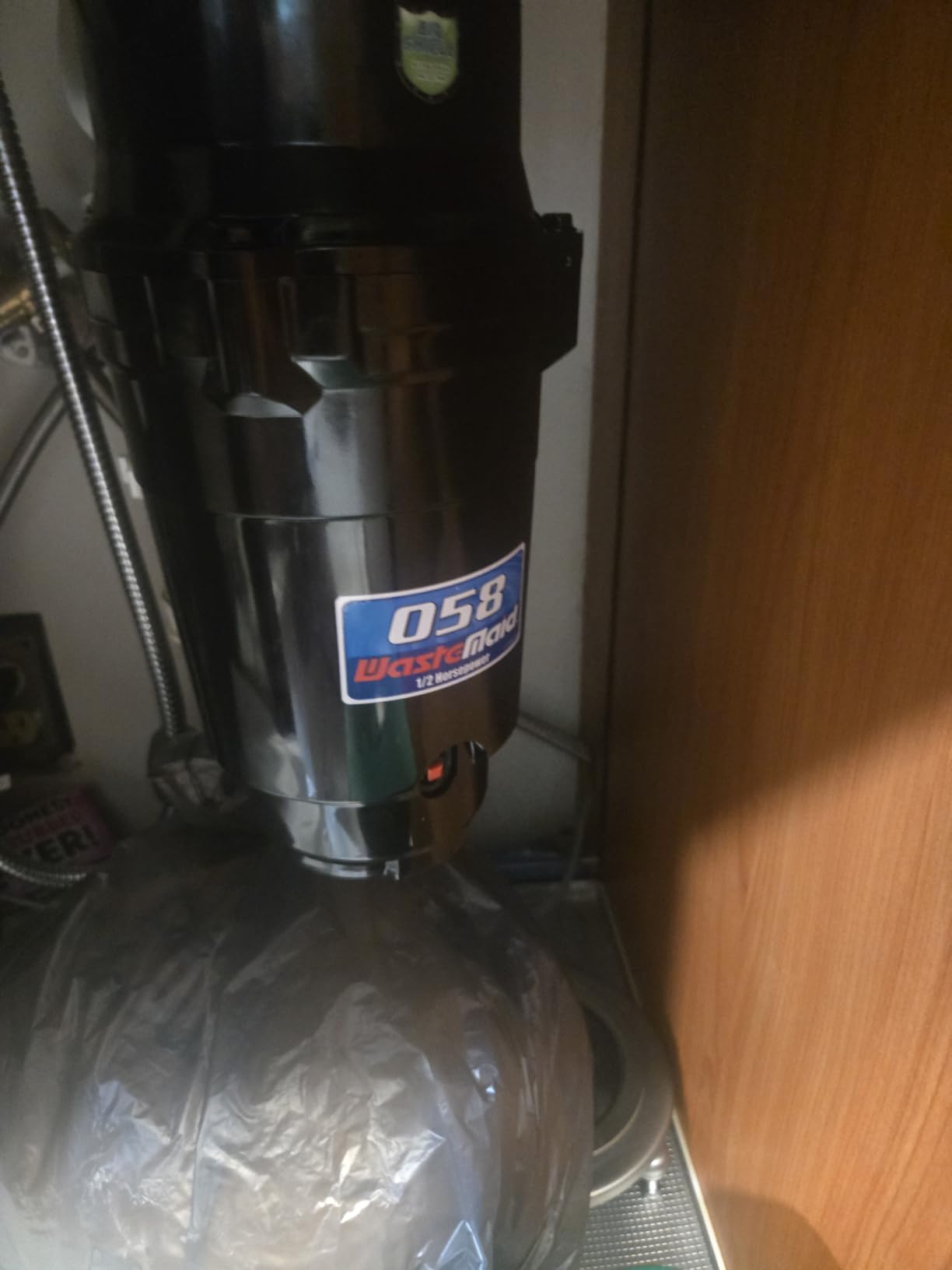 Waste Maid Garbage Disposal, Anti-Jam, Continuous Feed, 1/2 HP Economy customer photo 1