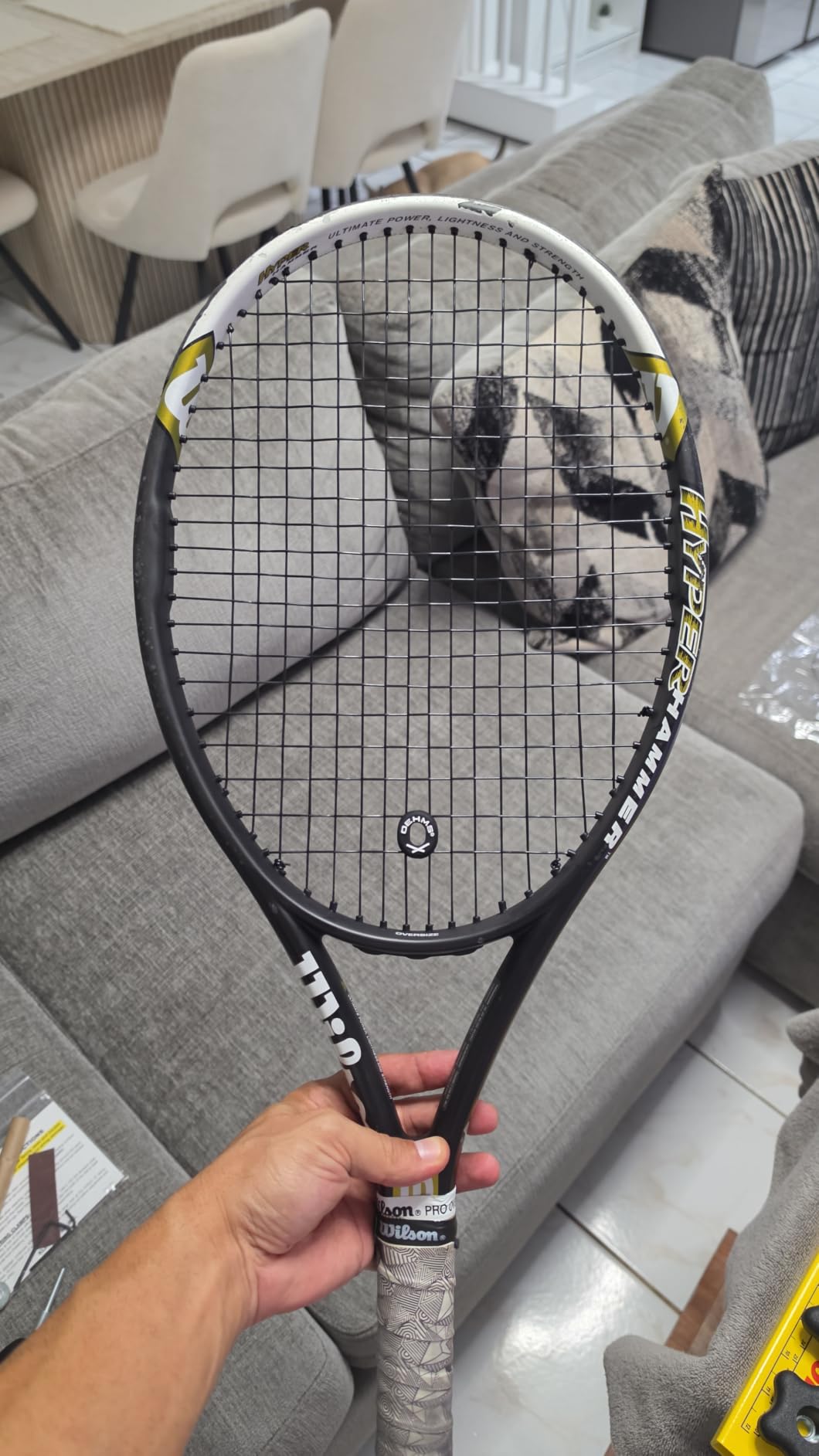 Klippermate® Tennis Racquet / Racket Stringer customer photo 2
