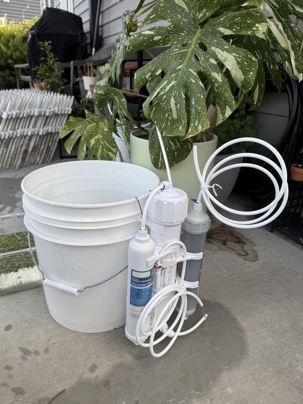 Aquatic Life RO Buddie 4-Stage Aquarium Water Filter System, Reverse Osmosis RO/DI Filtration Unit for Fish Tank, Fountains, and More, 50 GPD (Gallons Per Day) customer photo 1