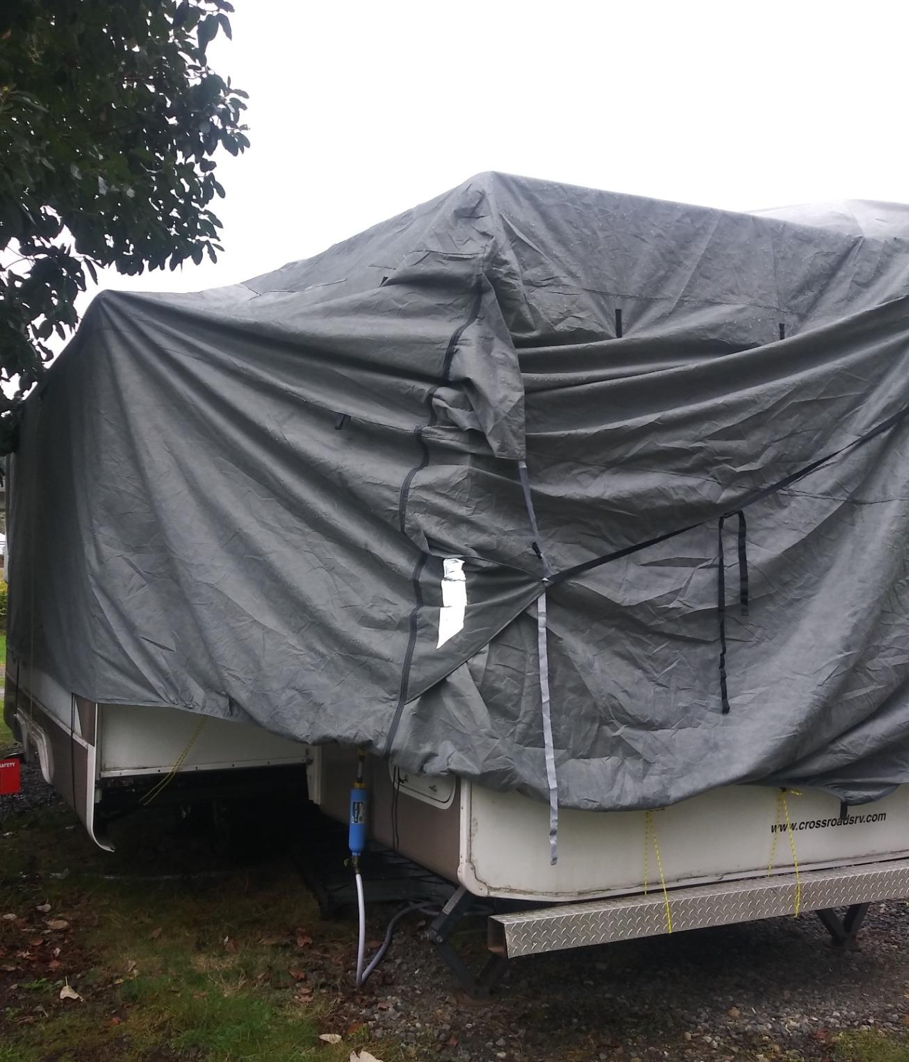 Leader Accessories Windproof 24-27 ft Travel Trailer RV Cover Extra Thick customer photo 2