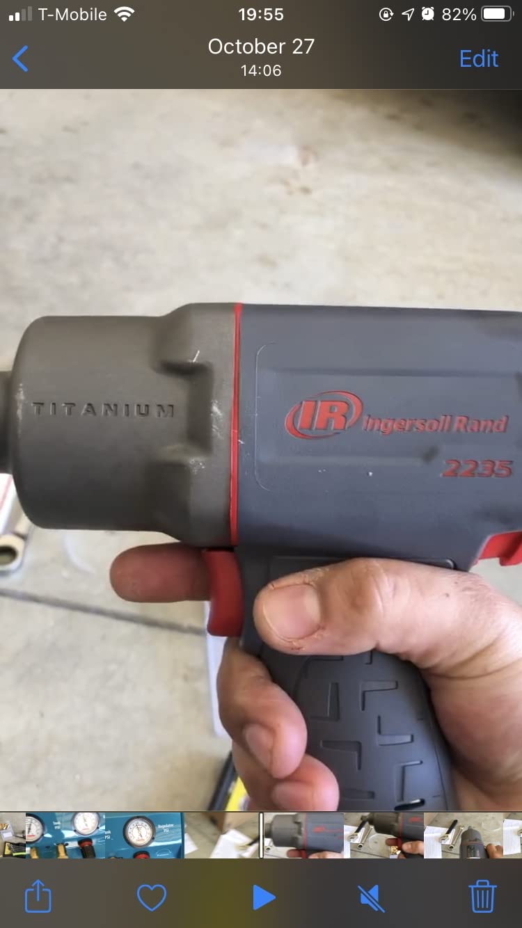 Ingersoll Rand 2235TiMAX 1/2-Inch-Drive Air Impact Wrench with Up to 1,350 Foot-Pounds Torque Output customer photo 1