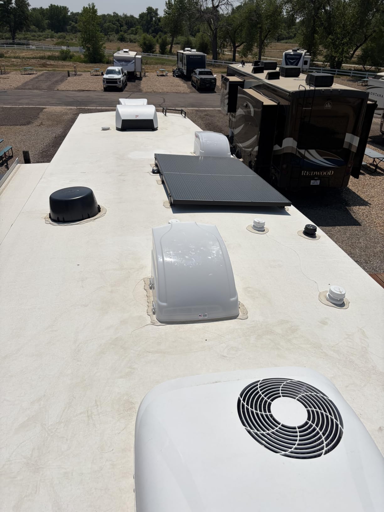MAXXAIR FANMATE 00-955001 RV Fan and Vent Cover, White customer photo 1