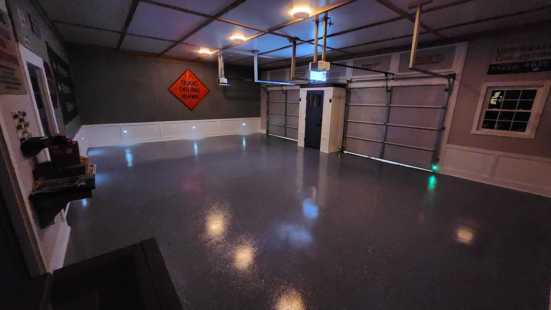 Rust-Oleum EpoxyShield Clear Finish Floor Coating Kit, High Gloss customer photo 2