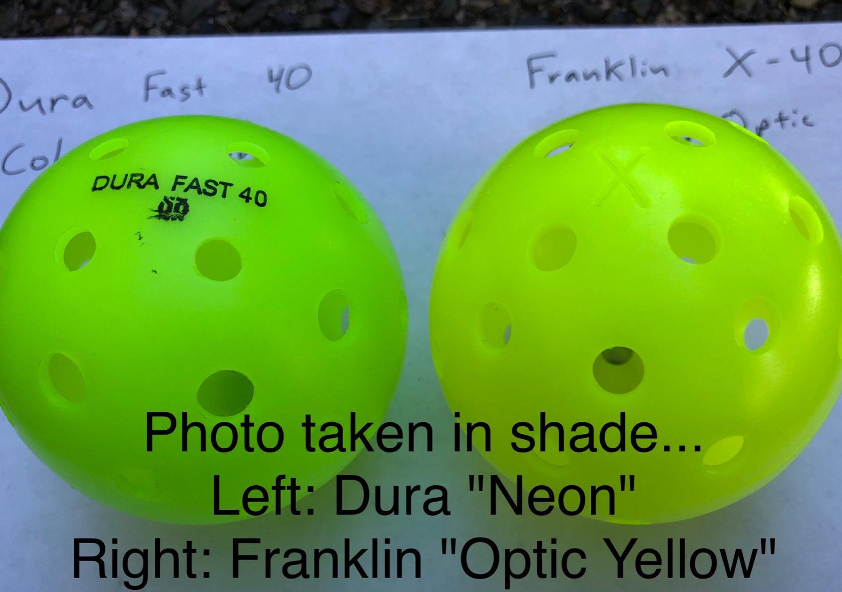 Dura Fast 40 Pickleballs | Outdoor Pickleball Balls | USAPA Approved and Sanctioned for Tournament Play customer photo 2
