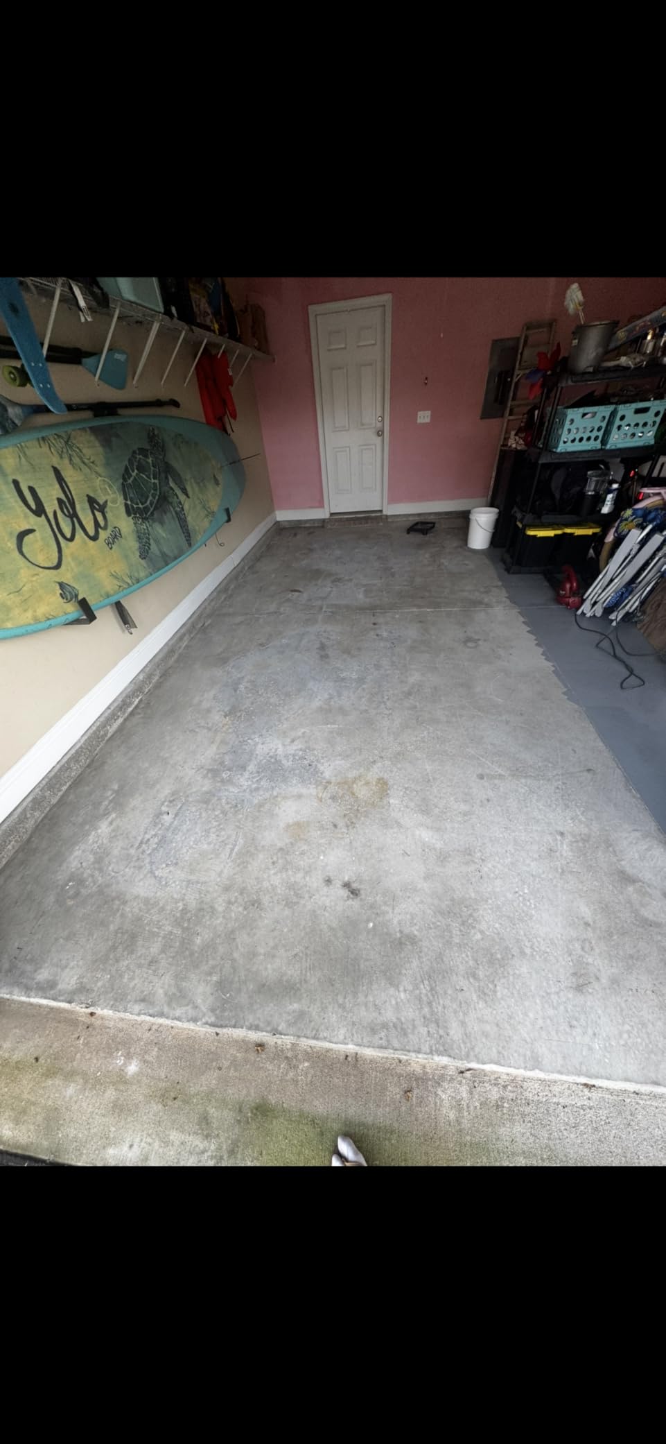 KILZ 1-Part Epoxy Concrete & Garage Floor Paint, Silver Gray, 1 Gallon customer photo 2