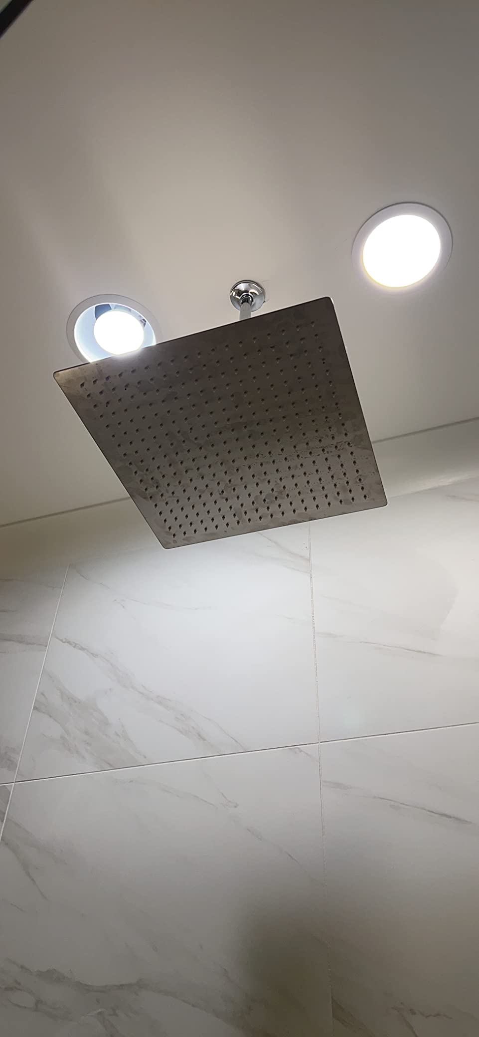16 Inch Square Rain Shower Head customer photo 2