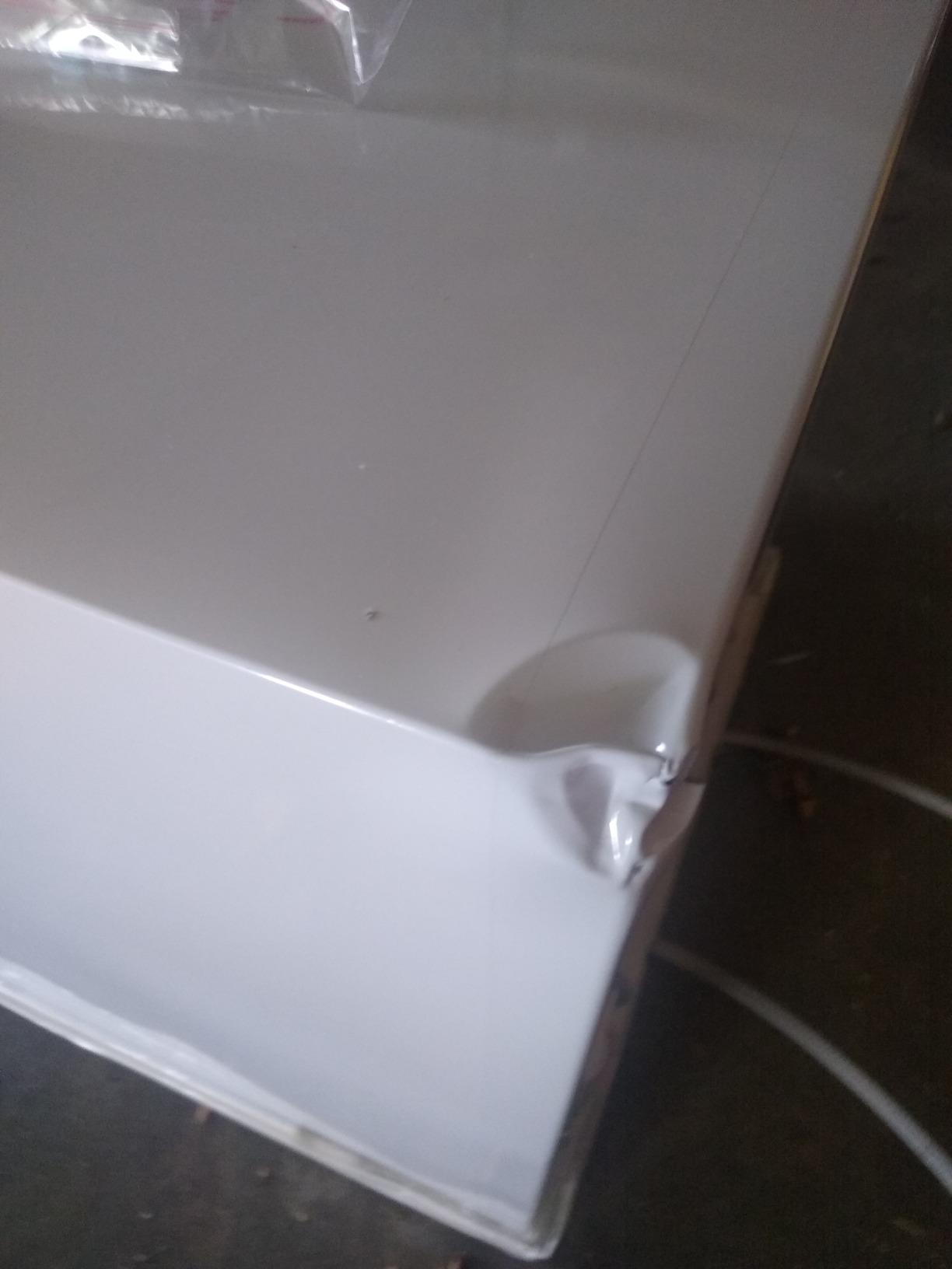 BLACK+DECKER 1.2 Cu. Ft. Compact Upright Freezer, BUFK12W, White customer photo 2