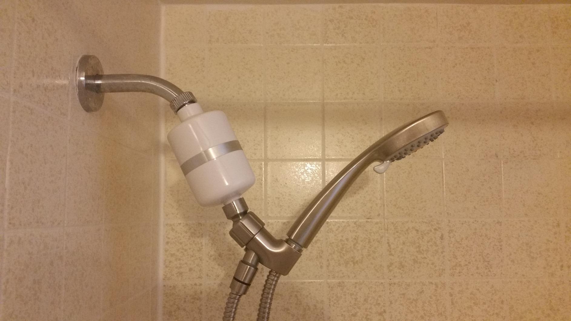 YOO.MEE High Pressure Handheld Shower Head, Power Boost Resists Low Flow customer photo 1