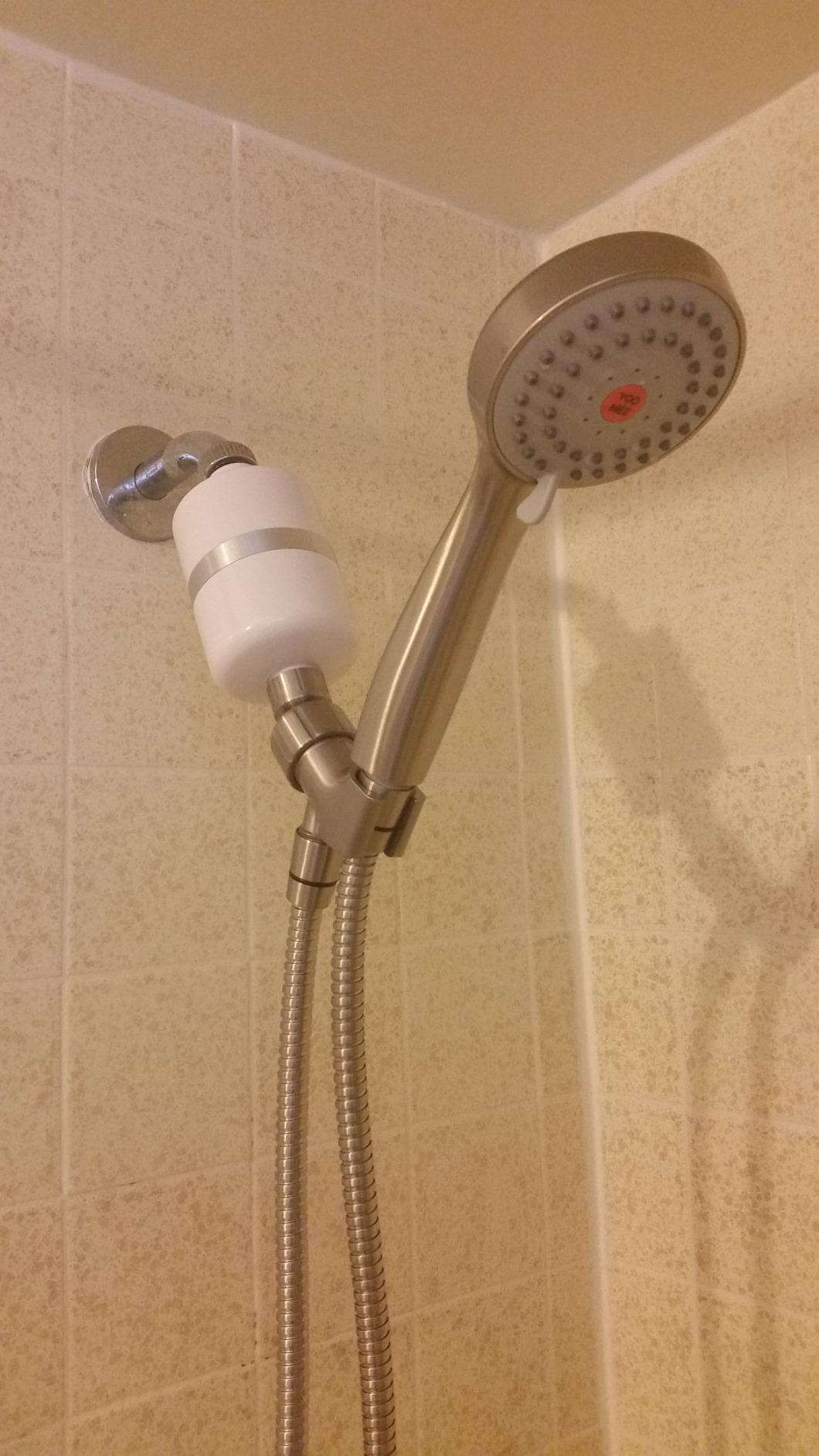 YOO.MEE High Pressure Handheld Shower Head, Power Boost Resists Low Flow customer photo 2