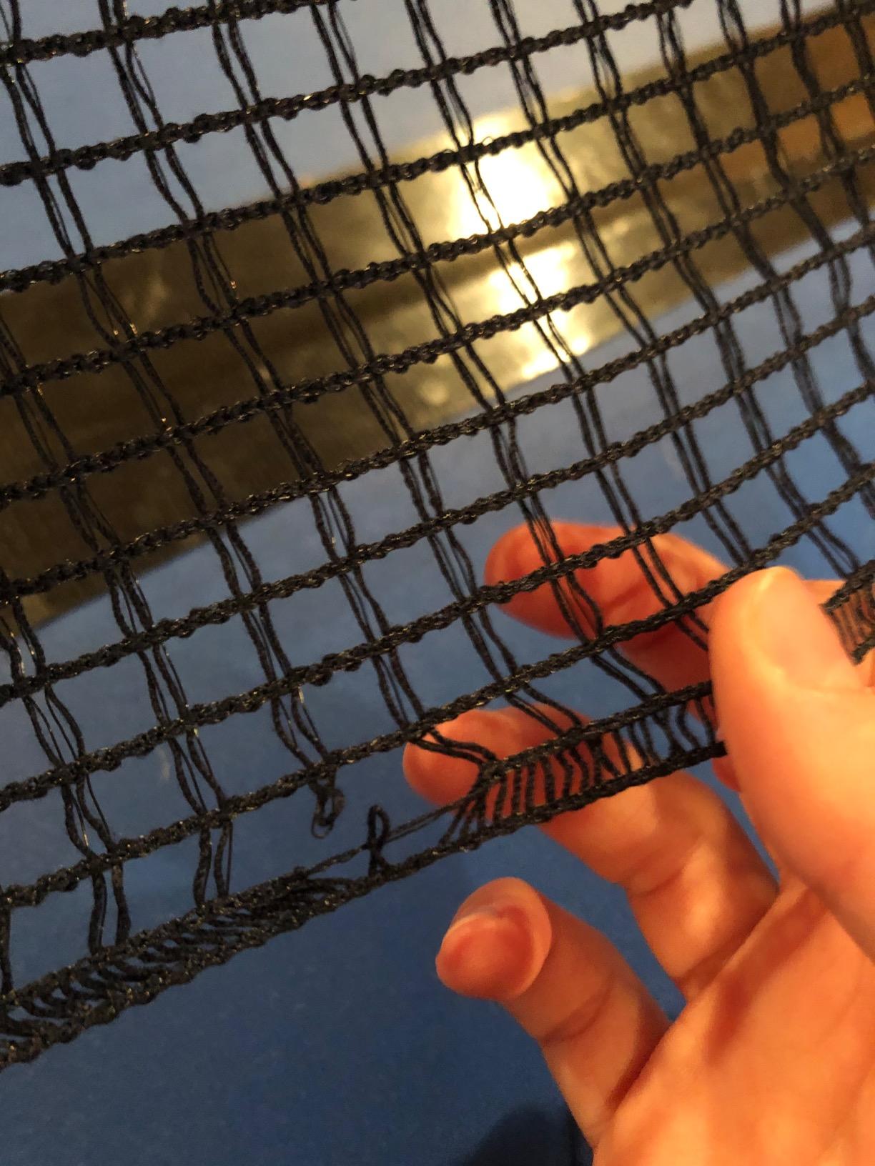 Comesee Kioos Collapsible Table Tennis Net Professional Steel Pingpong Net Clip Grip Mesh Training Competition Portable Tension Adjustable Post (Navy) customer photo 2