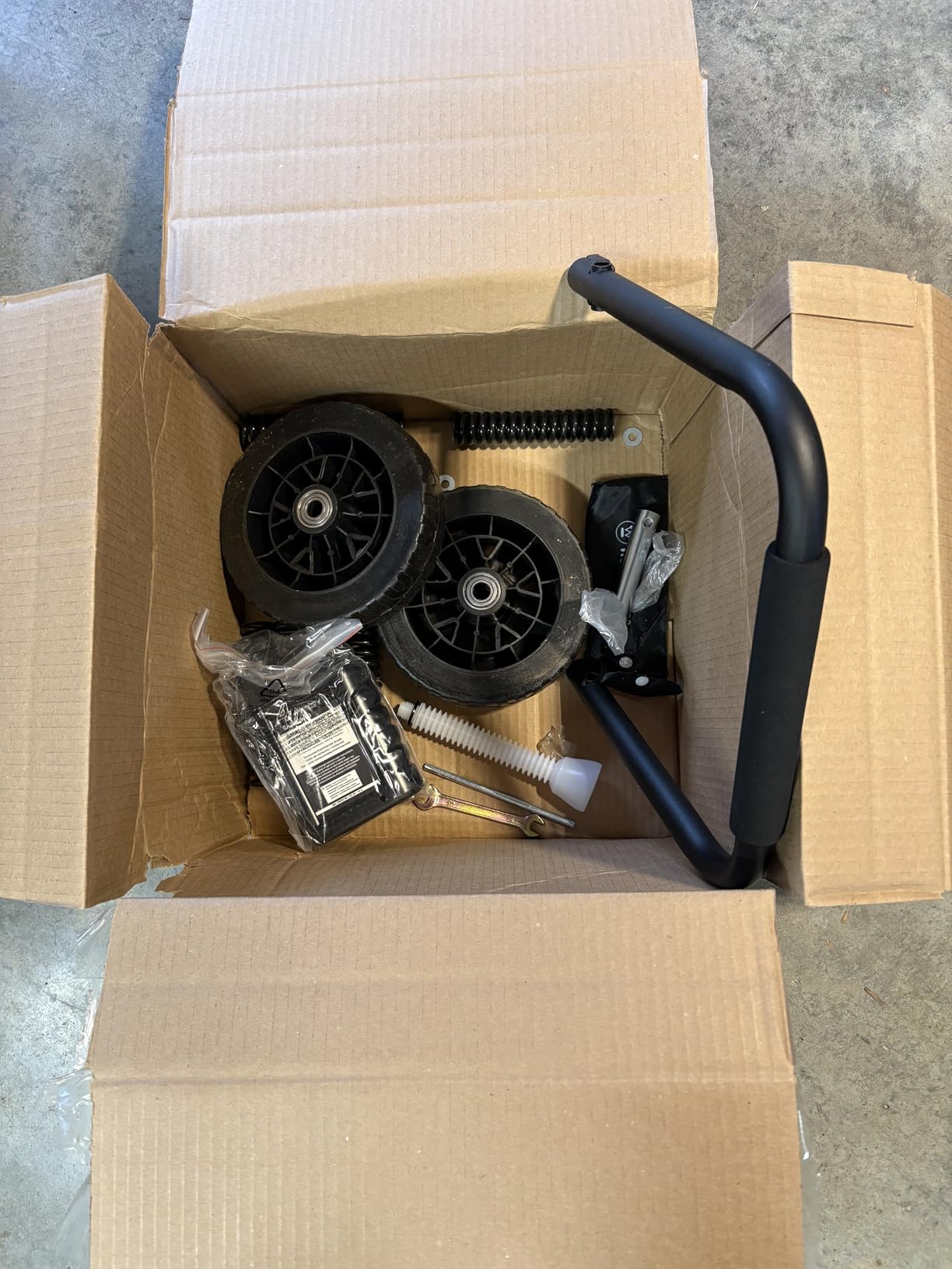 Westinghouse Outdoor Power Equipment Portable Generator Wheel and Handle Kit for WGen2000 WGen3600v, WGen3600, and WGen3600DF customer photo 2