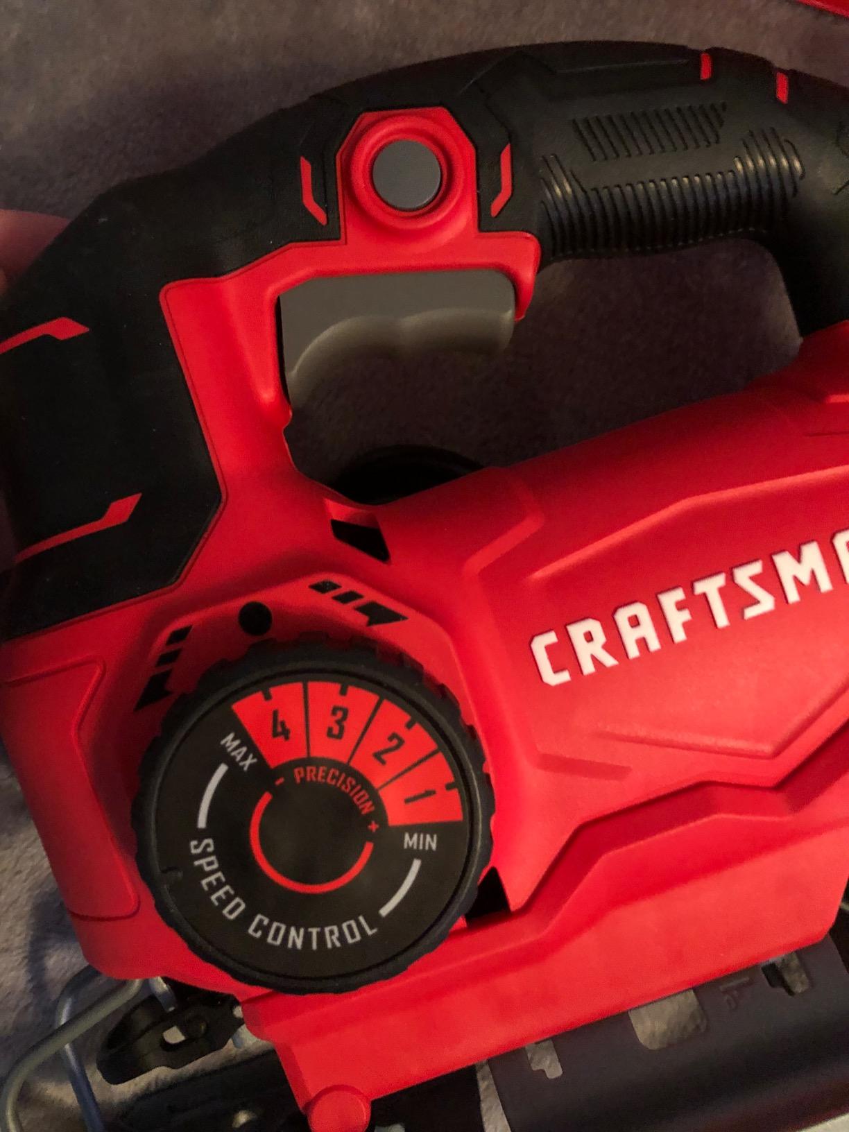 CRAFTSMAN Jig Saw, 4 Orbital Settings, Up to 3,000 SPM, 5 Amp, Corded (CMES610) customer photo 1