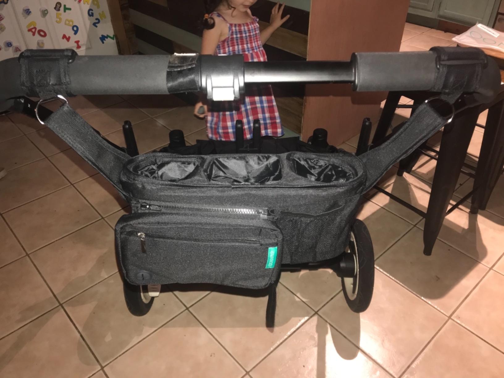 Swanoo Stroller Organizer, 40 oz Tumbler Holder, Patented Non-Slip Straps customer photo 2