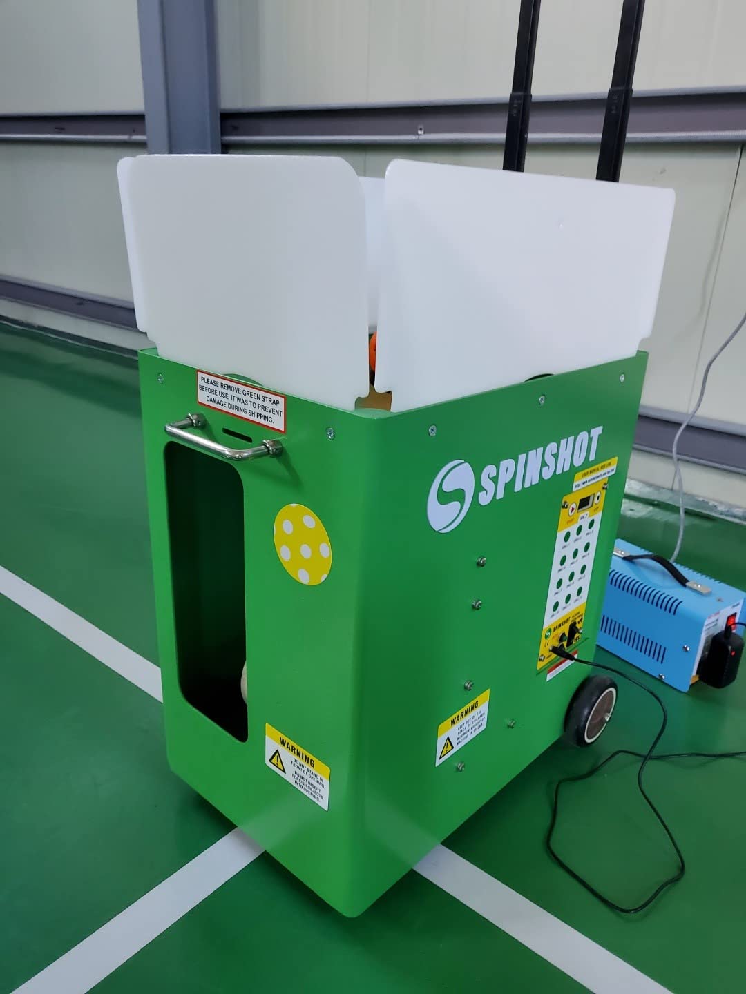 Spinshot Player Pickle Ball Machine customer photo 2